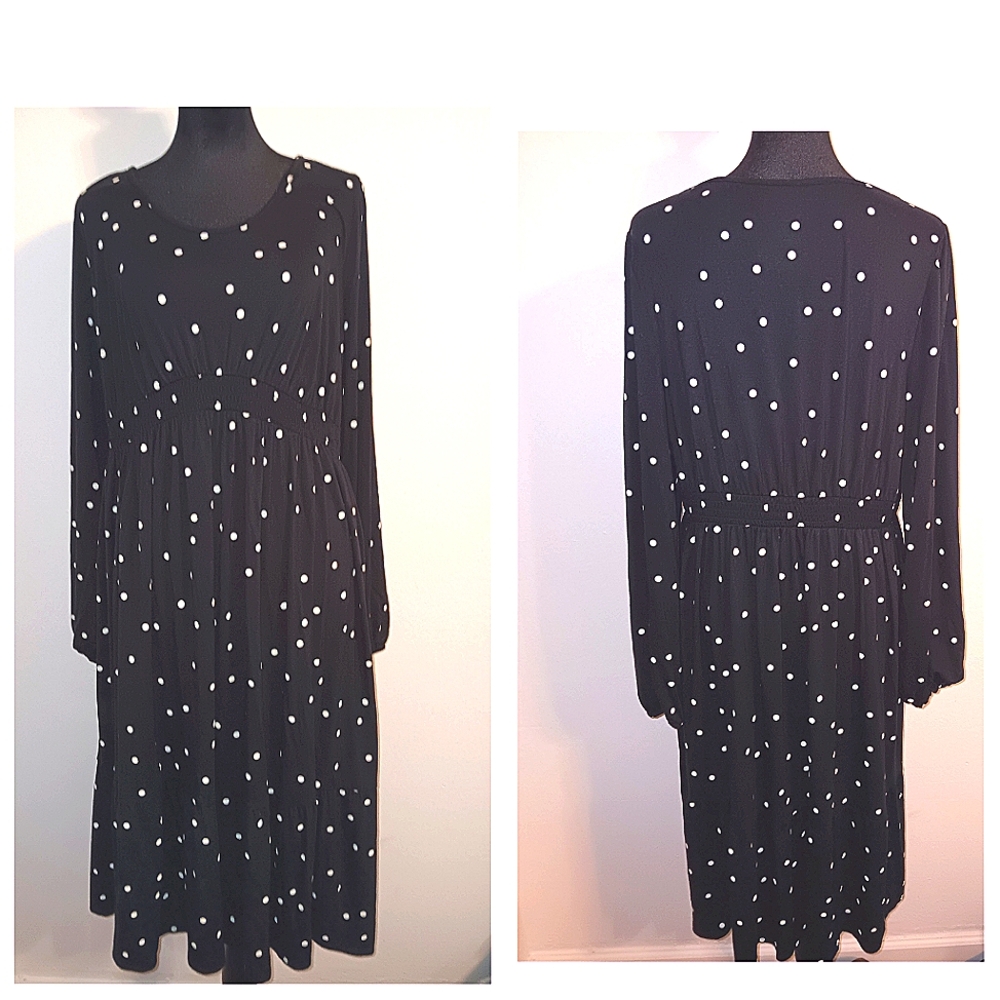 Fabulously chic polka dot dress CLEARANCE